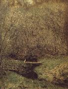 Levitan, Isaak Fruhing in the forest oil painting artist